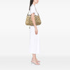 Fendi Medium Studded Calfskin B Fab Satchel Secondhand