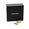 Secondhand Chanel Gold Plated CC Horsetop Brooch