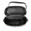 Chanel CC Chevron Caviar Vanity Case with Chain Secondhand