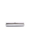 Burberry Croc Embossed Metallic Calfskin Hannah Wallet On Chain Secondhand
