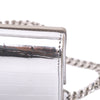 Burberry Croc Embossed Metallic Calfskin Hannah Wallet On Chain Secondhand