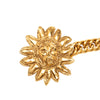 Chanel Gold Plated Leo Lion Sun Medallion Charm Necklace Secondhand