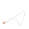 Hermès Gold Plated and Enamel Eileen Pendant Necklace Secondhand
