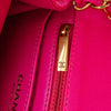 Chanel Mini Square Classic Chevron Lambskin Single Flap Secondhand