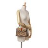 Gucci Small Jumbo GG Canvas Web Ophidia Top Handle Flap Secondhand