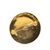 Secondhand Chanel Gold Plated CC Brooch