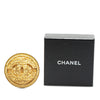 Secondhand Chanel Gold Plated CC Brooch