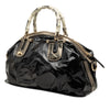 Gucci Coated Canvas Bamboo Dialux Pop Satchel Secondhand
