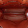Secondhand Ferragamo Leather Gancini Trifolio Top Handle Bag