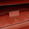 Secondhand Ferragamo Leather Gancini Trifolio Top Handle Bag