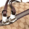 Secondhand Gucci Large GG Canvas Bamboo Bar Tote