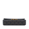 Celine Triomphe Coated Canvas Claude Chain Shoulder Bag Secondhand