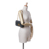 Celine Triomphe Coated Canvas Claude Chain Shoulder Bag Secondhand