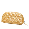 Chanel Quilted Patent Precious Symbols Pouch Secondhand