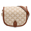 Celine Medium Triomphe Coated Canvas Folco Crossbody Secondhand