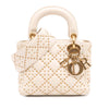 Dior Mini Lambskin Cannage Studded Supple Lady Dior Secondhand