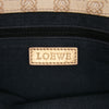 LOEWE Anagram Canvas Embroidered Tote Secondhand