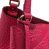 Burberry Small Embossed Grain Check Leather Canterbury Tote Secondhand