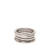 Bvlgari 18K White Gold B.Zero1 Four Band Ring Secondhand