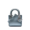 Dior Mini Metallic Patent Microcannage Lady Dior Secondhand