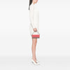 Dior Bicolor Lambskin and Patent Cannage Lady Dior Wallet On Chain Secondhand