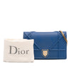 Dior Grained Calfskin Diorama Wallet on Chain Secondhand