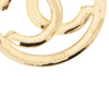 Secondhand Chanel Gold Plated CC Drop Clip On Earrings