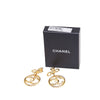 Secondhand Chanel Gold Plated CC Drop Clip On Earrings