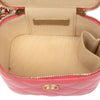 Chanel Mini Quilted Lambskin Pearl Crush Vanity Case With Chain Secondhand