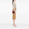 Gucci Mini Calfskin Web 1947 Bamboo Top Handle Bag Secondhand