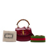 Gucci Mini Calfskin Web 1947 Bamboo Top Handle Bag Secondhand