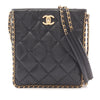 Chanel CC Quilted Caviar Chain Around Shoulder Bag Secondhand