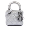Dior Micro Metallic Calfskin Cannage Lady Dior Secondhand