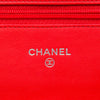 Chanel CC Quilted Patent Wallet On Chain Secondhand