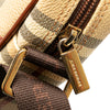 Burberry Haymarket Check Coated Canvas Crossbody Secondhand