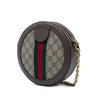 Gucci Mini GG Supreme Web Ophidia Round Crossbody Secondhand