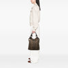 Fendi Zucca Zebra Print Canvas Diavolo Trapezio Tote Secondhand