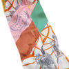 Hermès Springs Springs Silk Twilly Scarf Secondhand