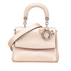 Dior Mini Metallic Grained Calfskin Be Dior Flap Secondhand