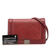 Chanel Small Calfskin Boy Reverso Flap Secondhand