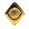 Secondhand Chanel Gold Plated CC Diamond Brooch