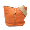 Gucci Grained Calfskin Soft Jackie Bucket Bag Secondhand