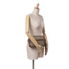 Gucci Diamante Coated Canvas Clutch Secondhand