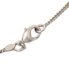 Chanel Silver Plated CC Enamel 31 Rue Cambon Pendant Necklace Secondhand