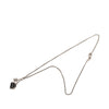 Chanel Silver Plated CC Enamel 31 Rue Cambon Pendant Necklace Secondhand