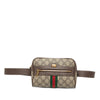 Gucci Small GG Supreme Web Ophidia Belt Bag Secondhand