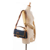 Fendi Large Denim Baguette Satchel Secondhand