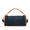 Fendi Large Denim Baguette Satchel Secondhand