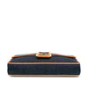 Fendi Large Denim Baguette Satchel Secondhand