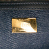 Fendi Large Denim Baguette Satchel Secondhand